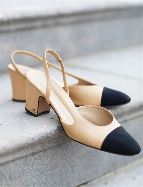 chanel pump beige|chanel pumps heels.